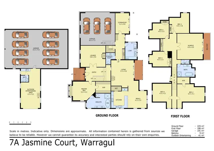 Floorplan of Homely house listing, 7A Jasmine Court, Warragul VIC 3820