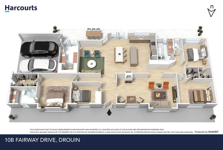 Floorplan of Homely house listing, 10B Fairway Drive, Drouin VIC 3818