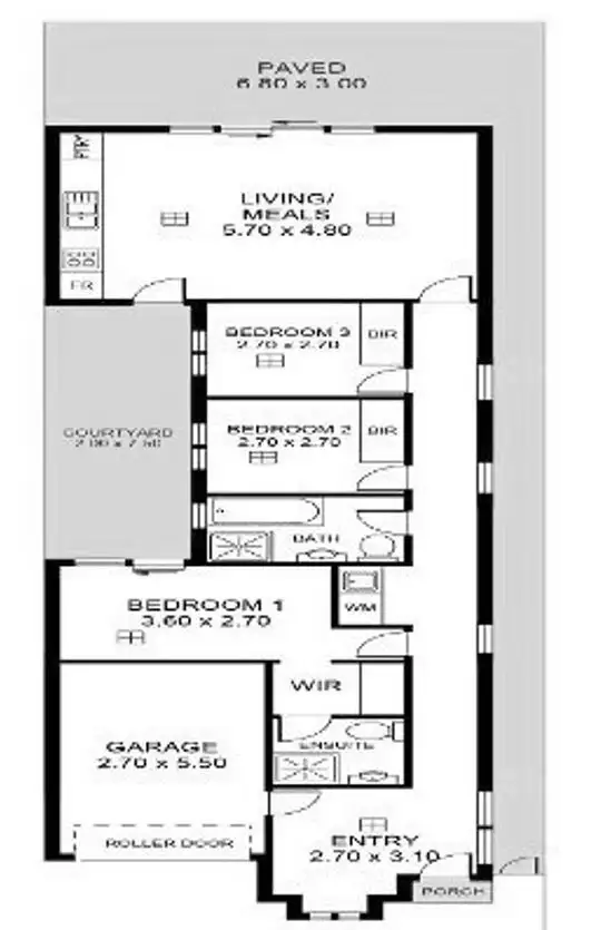 Floorplan of Homely house listing, 10 Torrens Street, Andrews Farm SA 5114