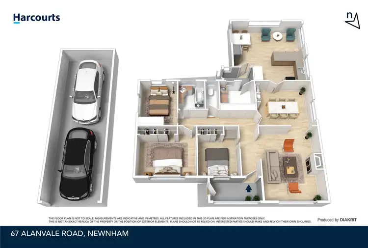 Floorplan of Homely house listing, 67 Alanvale Road, Newnham TAS 7248