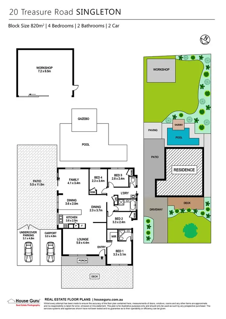 Floorplan of Homely house listing, 20 Treasure Road, Singleton WA 6175