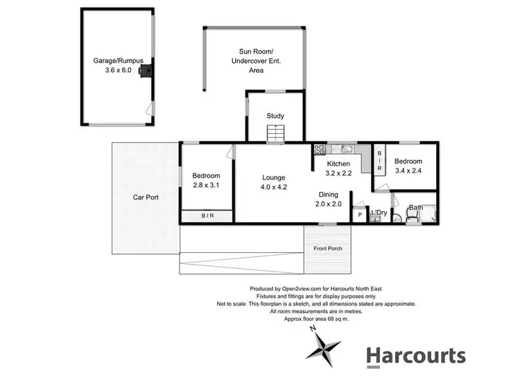 Floorplan of Homely house listing, 20 Charob Avenue, Lilydale TAS 7268