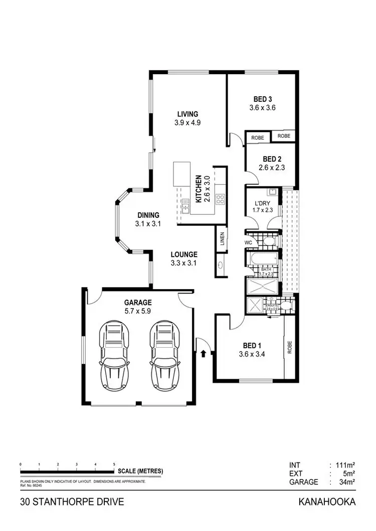 Floorplan of Homely house listing, 30 Stanthorpe Drive, Kanahooka NSW 2530