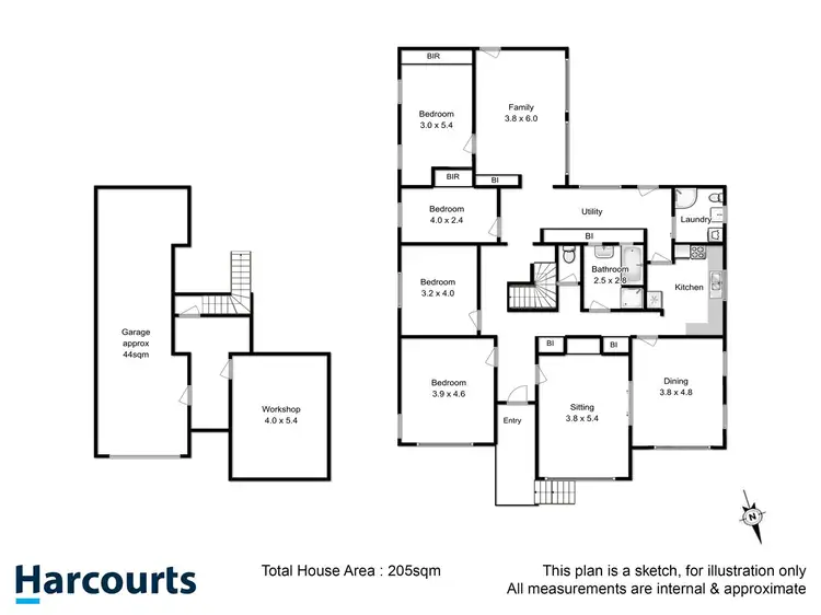 Floorplan of Homely house listing, 18 Doyle Avenue, Mount Stuart TAS 7000
