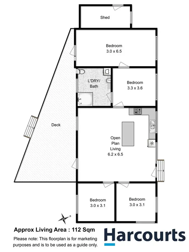 Floorplan of Homely house listing, 7 Nguna Street, Dodges Ferry TAS 7173