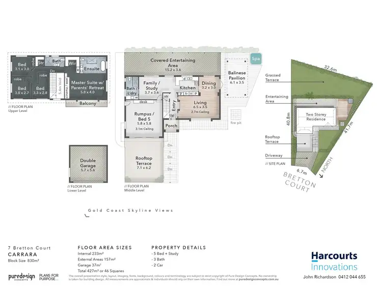 Floorplan of Homely house listing, 7 Bretton Court, Carrara QLD 4211