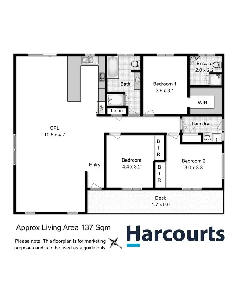 Floorplan of Homely house listing, 24 Burnett Street, Kempton TAS 7030