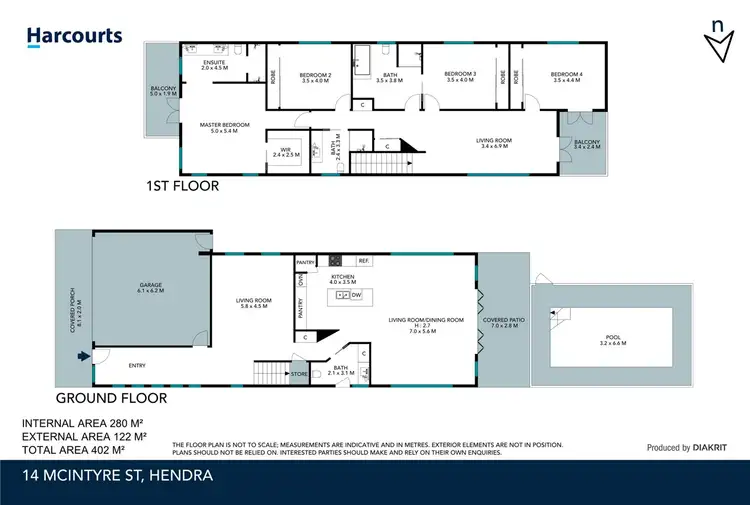 Floorplan of Homely house listing, 14 McIntyre Street, Hendra QLD 4011