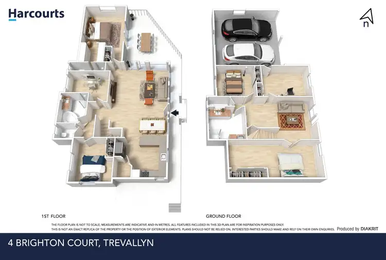 Floorplan of Homely house listing, 4 Brighton Court, Trevallyn TAS 7250