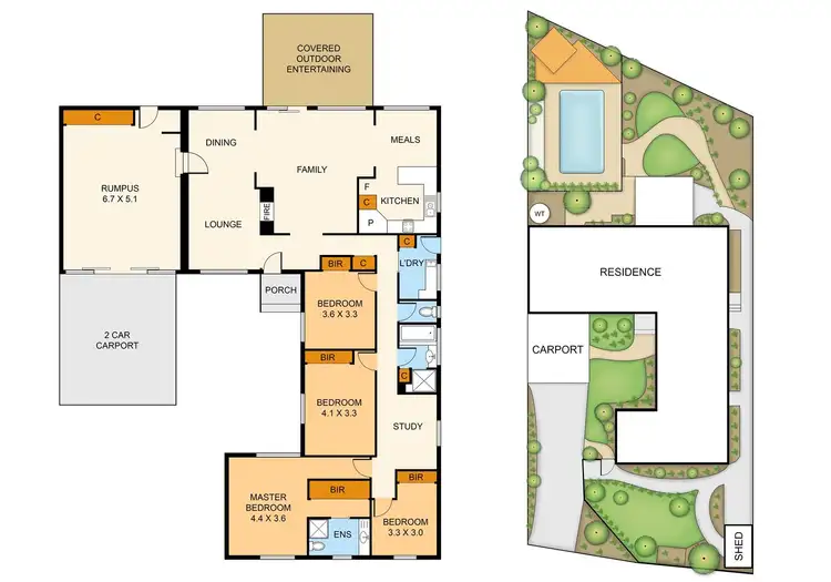 Floorplan of Homely house listing, 8 Verona Court, Bayswater VIC 3153