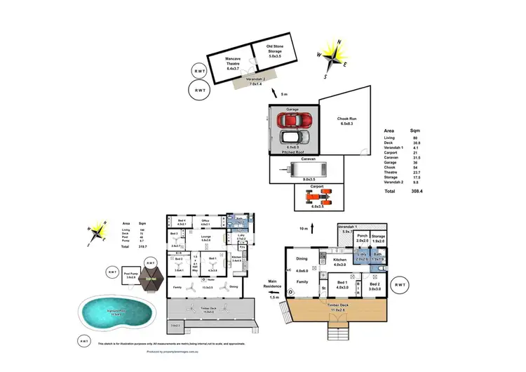 Floorplan of Homely house listing, 194 Bethel Road, Kapunda SA 5373