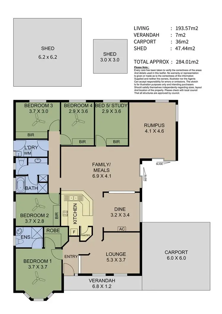 Floorplan of Homely house listing, 63 Zanker Drive, Mount Barker SA 5251