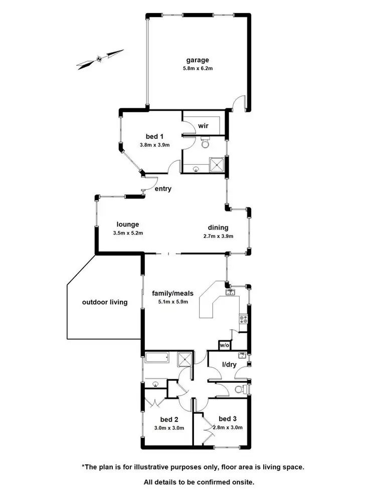 Floorplan of Homely house listing, 12 Foulds Court, Berwick VIC 3806