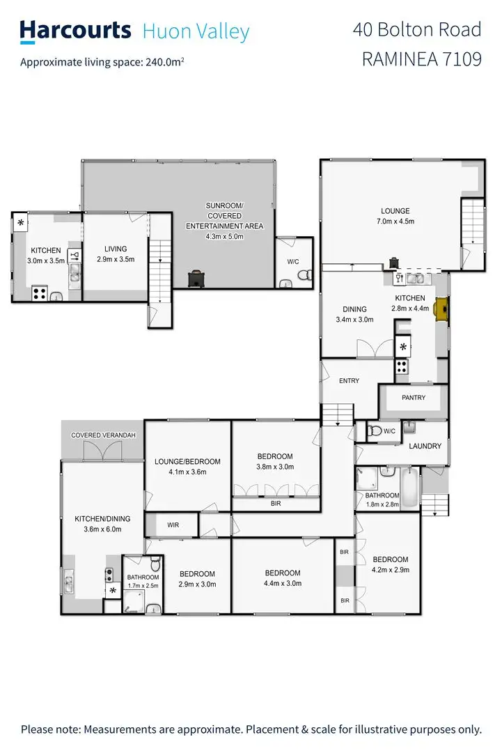Floorplan of Homely house listing, 40 Bolton Road, Raminea TAS 7109
