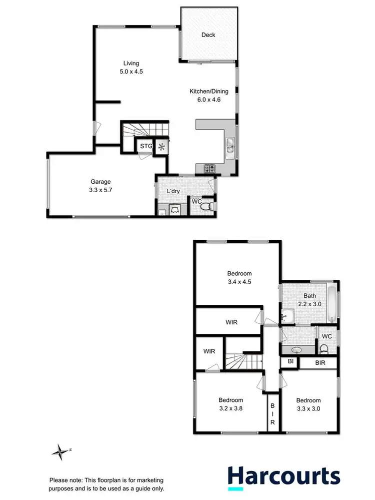 Floorplan of Homely house listing, 2/85 Oakdowns Parade, Oakdowns TAS 7019