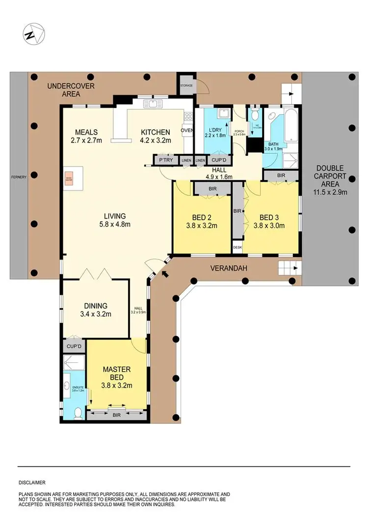 Floorplan of Homely house listing, 42 Armstrong Street, Creswick VIC 3363