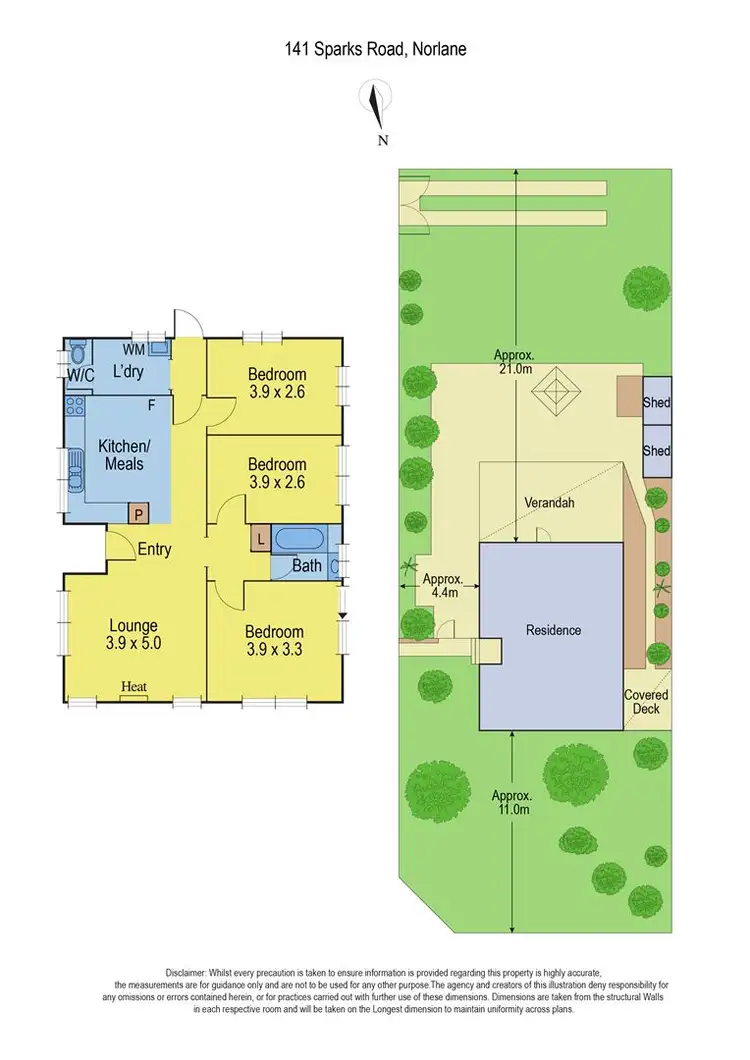 Floorplan of Homely house listing, 141 Sparks Road, Norlane VIC 3214