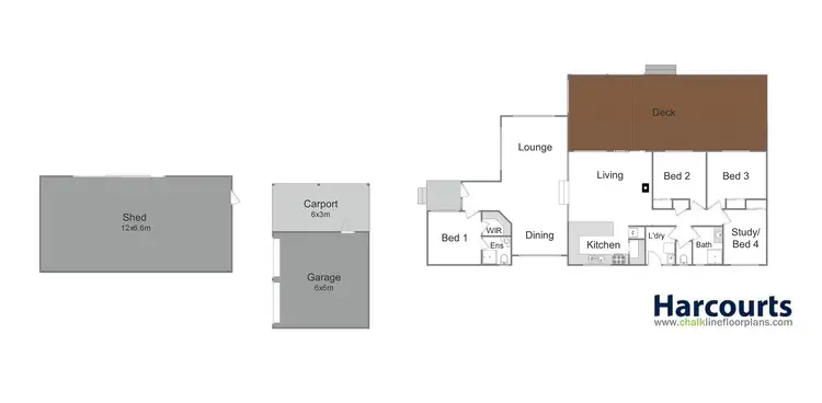 Floorplan of Homely rural property listing, 265 Dry Creek Rd, Bonnie Doon VIC 3720