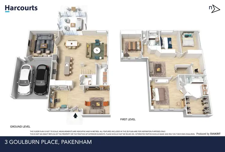 Floorplan of Homely house listing, 3 Goulburn Place, Pakenham VIC 3810
