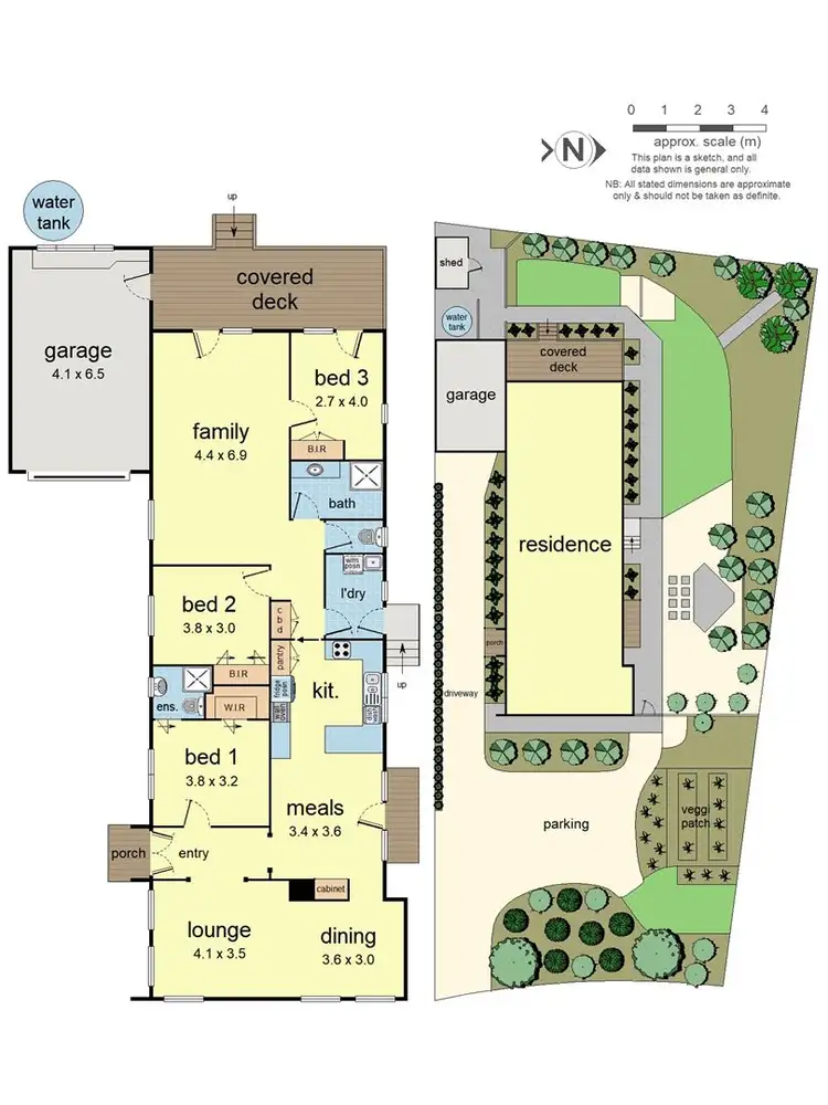 Floorplan of Homely house listing, 42 Jesmond Road, Croydon VIC 3136