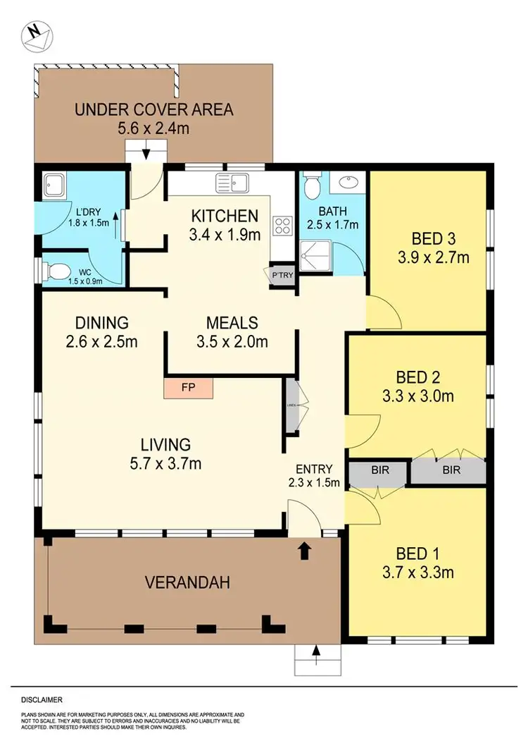 Floorplan of Homely house listing, 36 & 36a York Street, Golden Point VIC 3350