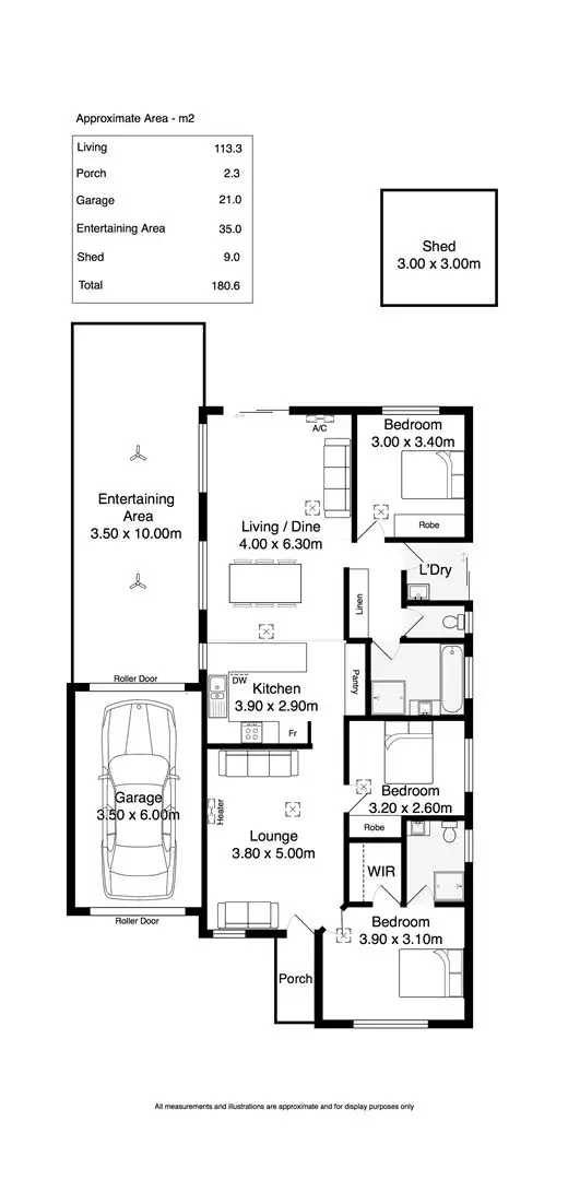 Floorplan of Homely house listing, 9 Star Princess Court, Sellicks Beach SA 5174