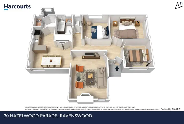 Floorplan of Homely house listing, 30 Hazelwood Parade, Ravenswood TAS 7250