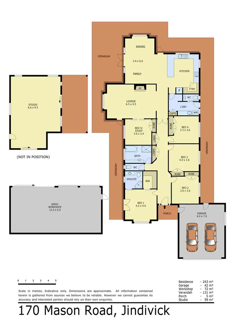 Floorplan of Homely house listing, 170 Mason Road, Jindivick VIC 3818