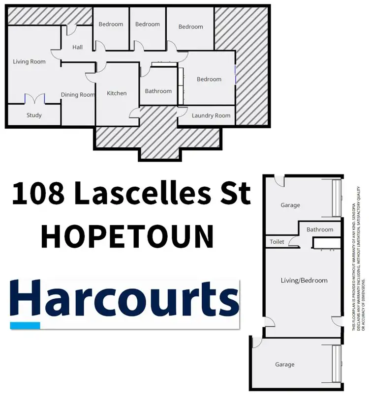 Floorplan of Homely house listing, 108 Lascelles Street, Hopetoun VIC 3396