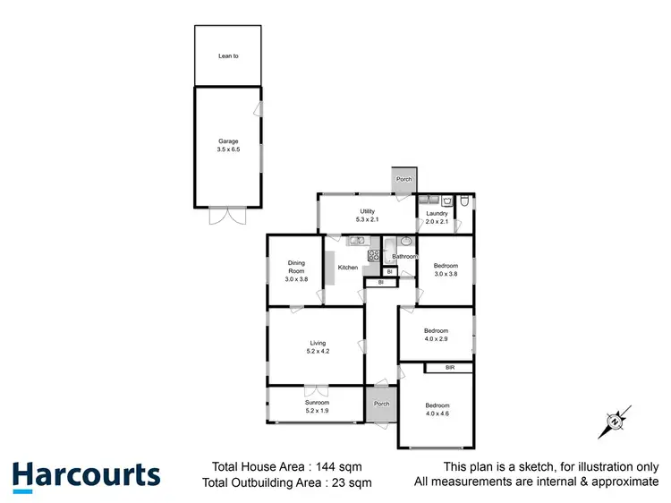 Floorplan of Homely house listing, 112 Pottery Road, Lenah Valley TAS 7008