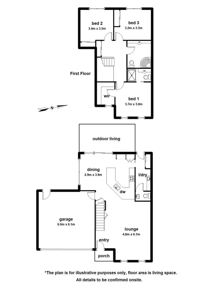 Floorplan of Homely house listing, 25 The Strand, Narre Warren South VIC 3805