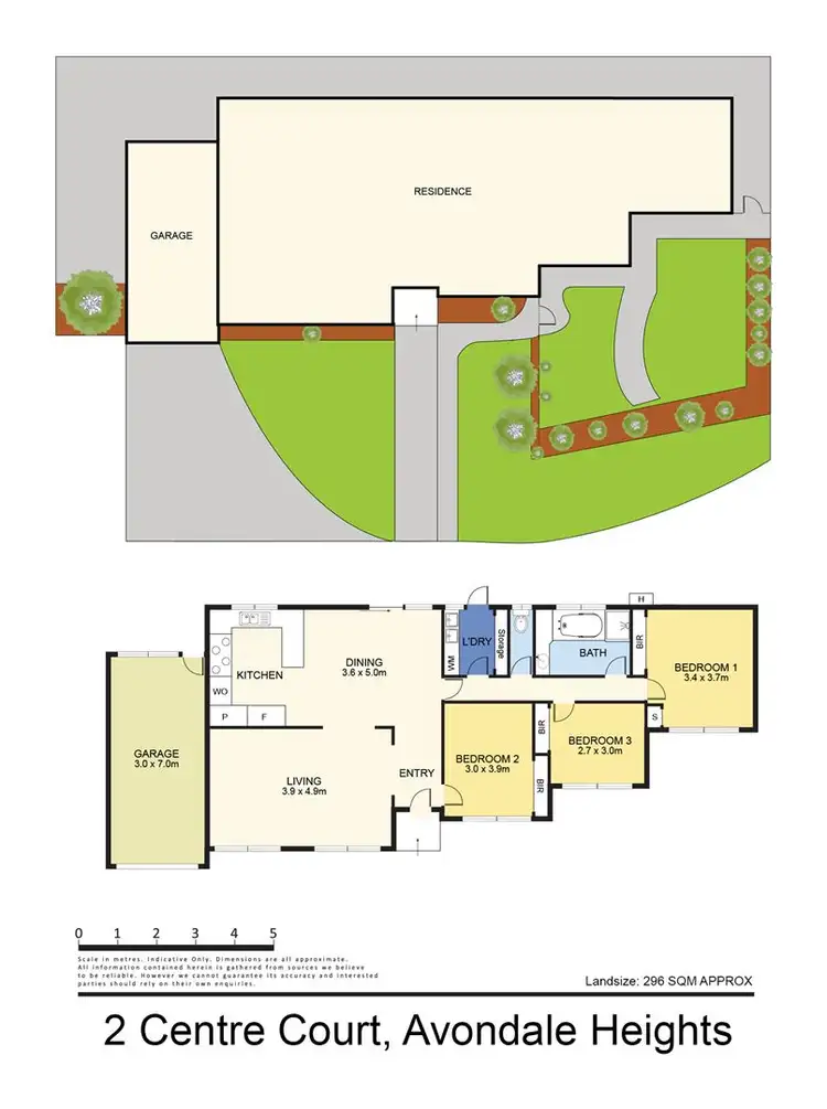 Floorplan of Homely house listing, 2 Centre Court, Avondale Heights VIC 3034