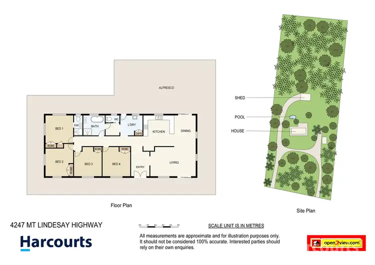 Floorplan of Homely house listing, 4247 Mount Lindesay Highway, Munruben QLD 4125