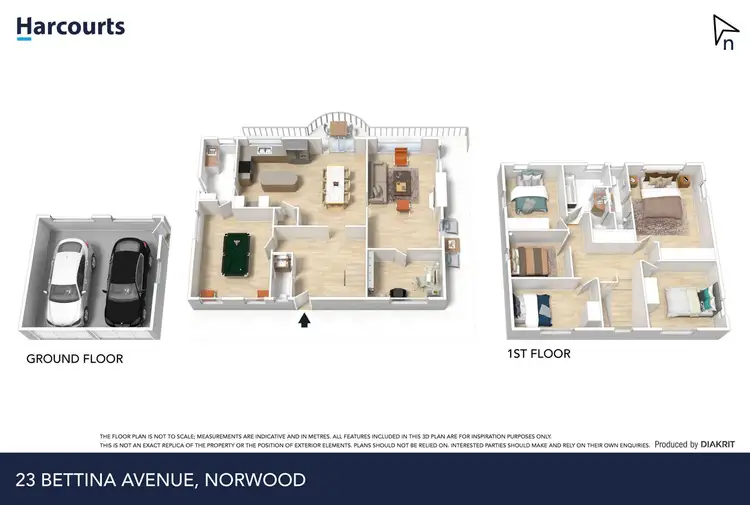 Floorplan of Homely house listing, 23 Bettina Avenue, Norwood TAS 7250