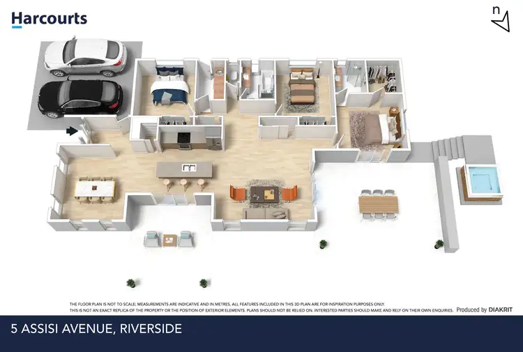 Floorplan of Homely house listing, 5 Assisi Avenue, Riverside TAS 7250