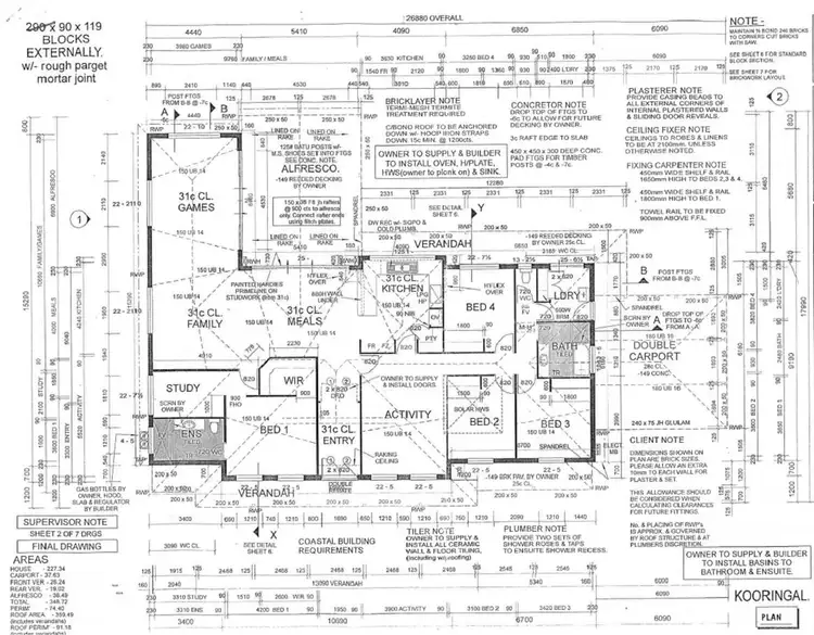 Floorplan of Homely house listing, 14 Melaleuca Drive, West Busselton WA 6280