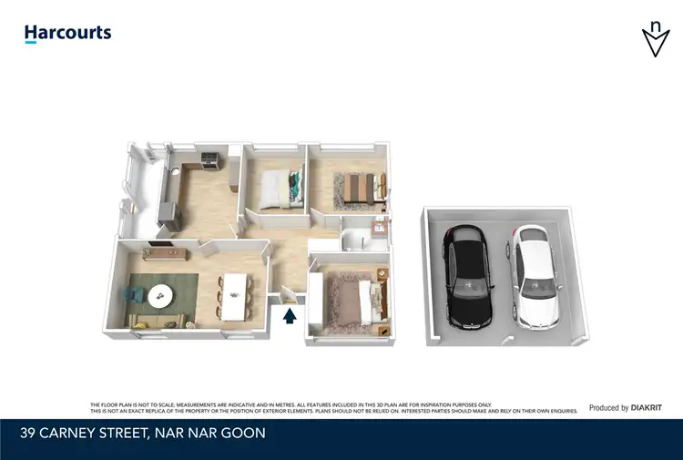 Floorplan of Homely house listing, 39 Carney Street, Nar Nar Goon VIC 3812