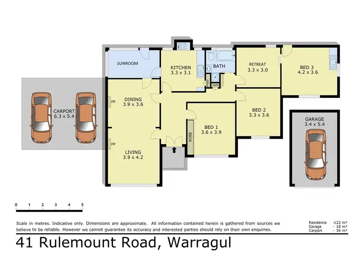 Floorplan of Homely house listing, 41 Rulemount Road, Warragul VIC 3820