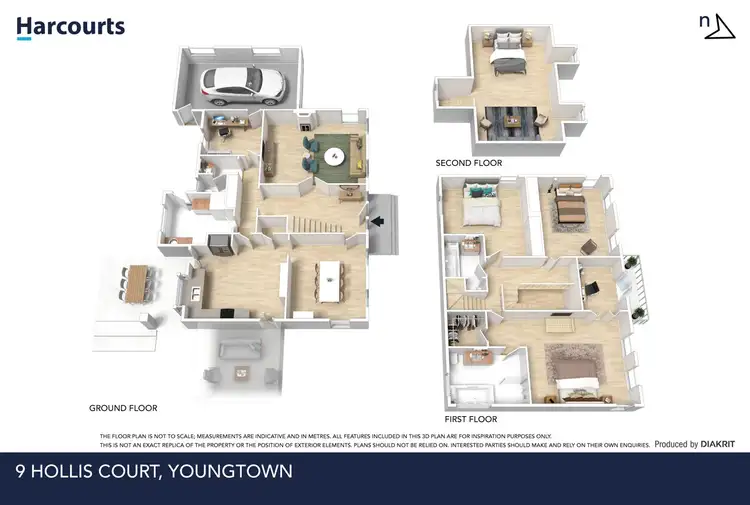 Floorplan of Homely house listing, 9 Hollis Court, Youngtown TAS 7249