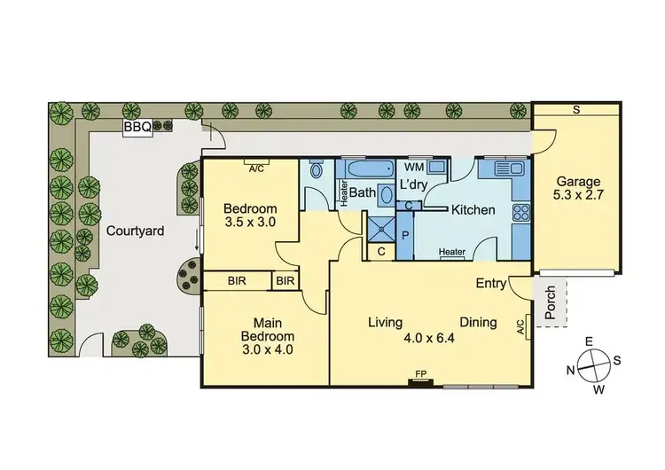 Floorplan of Homely unit listing, 4/18 Westminster Street, Balwyn VIC 3103