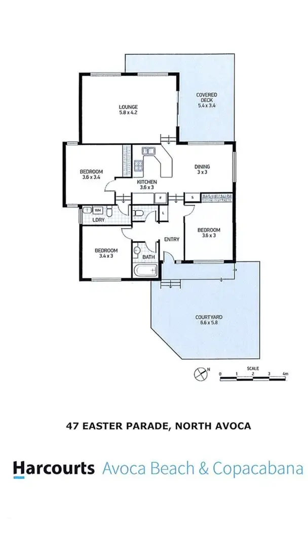 Floorplan of Homely house listing, 47 Easter Parade, North Avoca NSW 2260