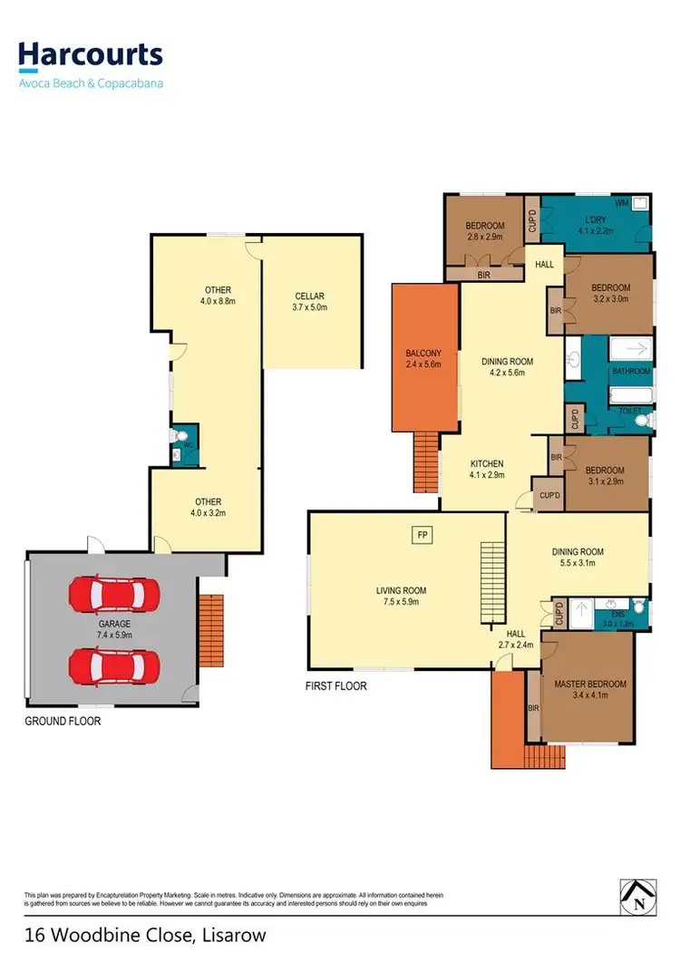Floorplan of Homely house listing, 16 Woodbine Close, Lisarow NSW 2250
