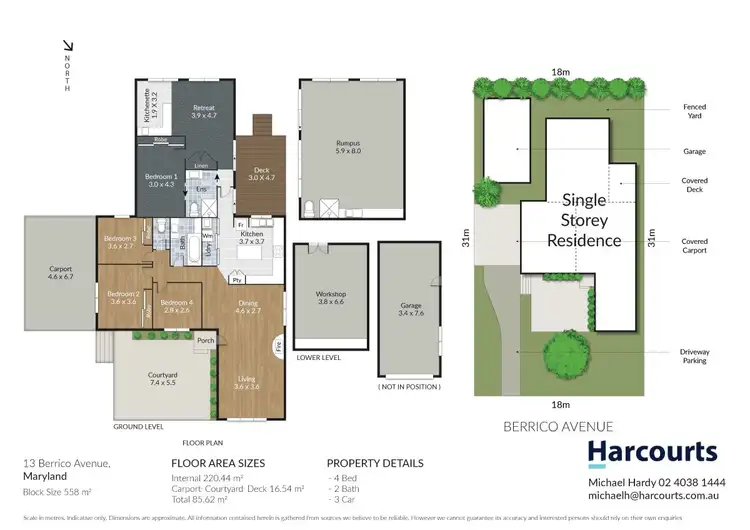 Floorplan of Homely house listing, 13 Berrico Avenue, Maryland NSW 2287