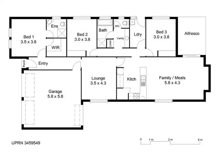 Floorplan of Homely house listing, 5 Parkview Street, Burton SA 5110