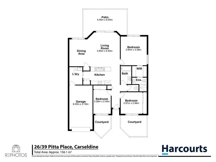 Floorplan of Homely house listing, 26/39 Pitta Place, Carseldine QLD 4034