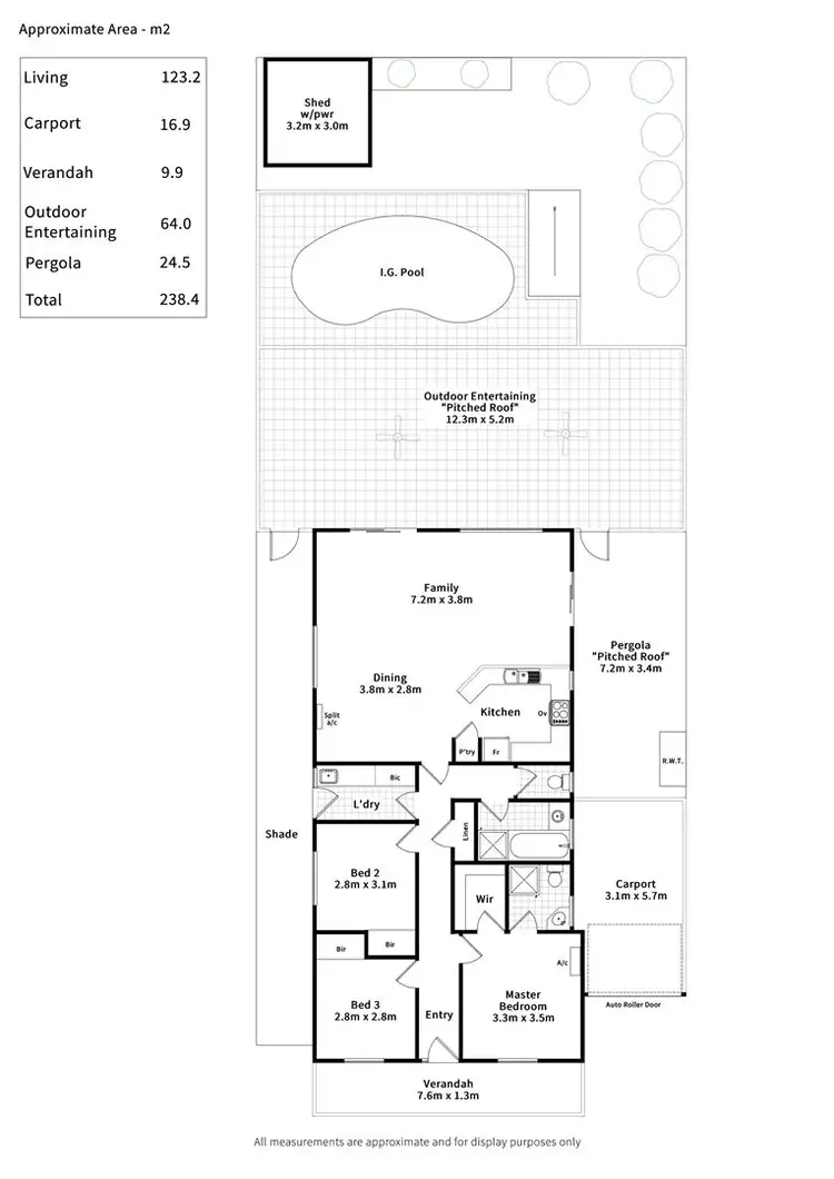 Floorplan of Homely house listing, 86 Jimmy Watson Drive, Woodcroft SA 5162