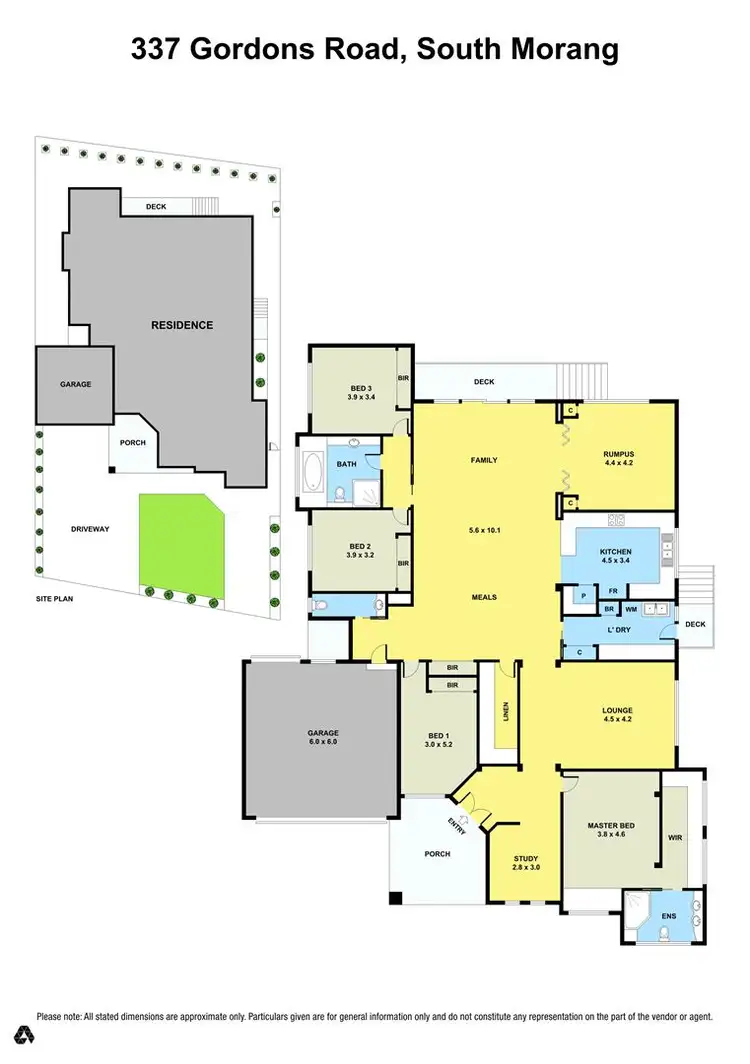 Floorplan of Homely house listing, 337 Gordons Road, South Morang VIC 3752