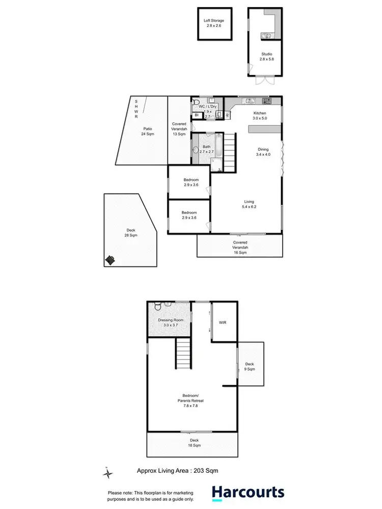 Floorplan of Homely house listing, 17 Joel Avenue, Carlton TAS 7173