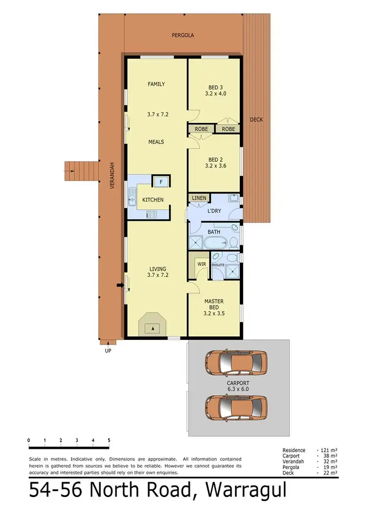 Floorplan of Homely house listing, 54-56 North Road, Warragul VIC 3820