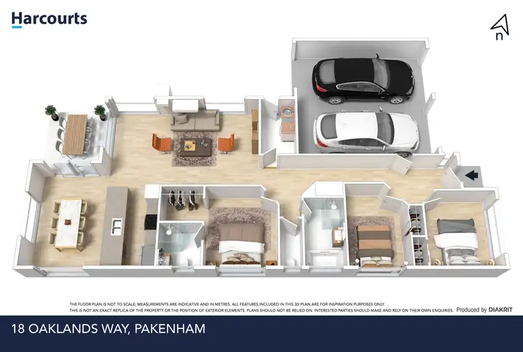 Floorplan of Homely house listing, 18 Oaklands Way, Pakenham VIC 3810